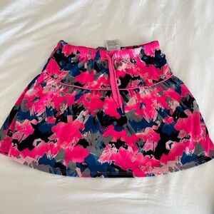 Puma Kids’ Tennis Skirt-  Vibrant Pink and Black